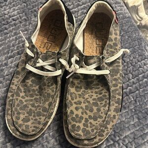 Hey Dude Leopard Shoes